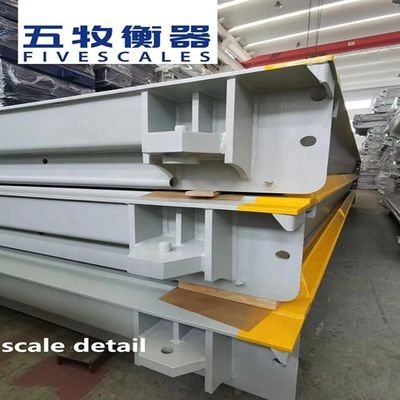Portable Weight Bridge Scale 16m Truck Scale 80 Ton Weighbridge with LED Display 100T