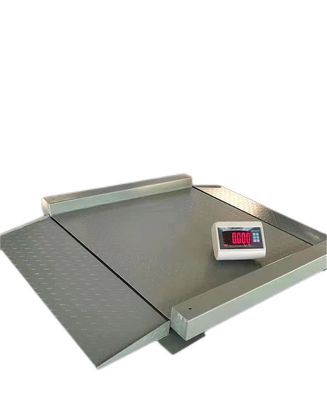 2ton Wireless Floor Weighing Scale with 0.5kg Accuracy and Power Supply to be Ordered