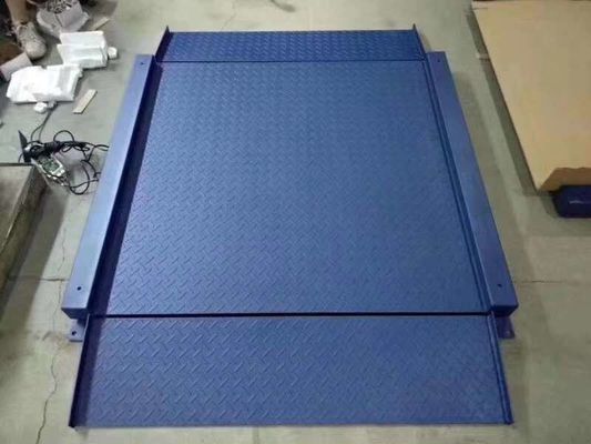 Customized Color 3 Ton Digital Platform Floor Weighing Scale for Industrial Weighing