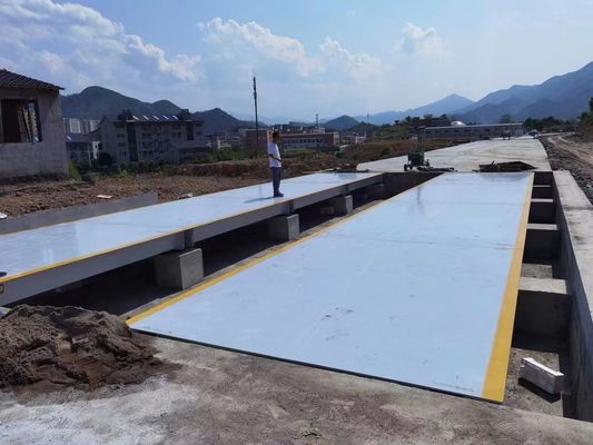 OIML III Certified 30 Ton -300T on Truck Scale Weighbridge for High Capacity Weighing