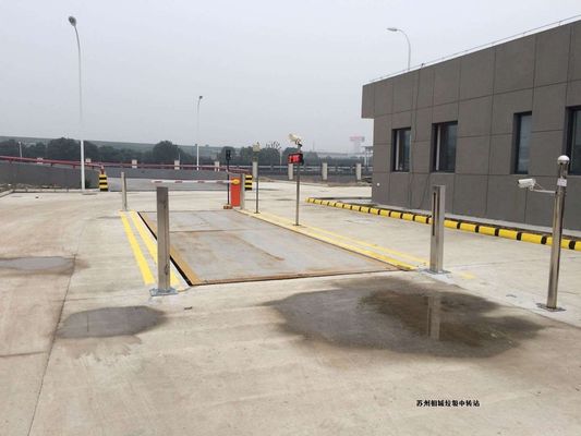125%F.S Safety Portable Truck Scale 60 Ton Digital Weighing Scale Pit Type Steel Truck 18m