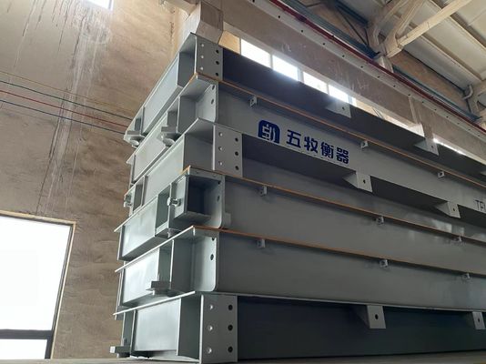 Weighbridge Scale for Heavy Duty Trucks Maximum Capacity 100 Tons Length 9-26 Meters