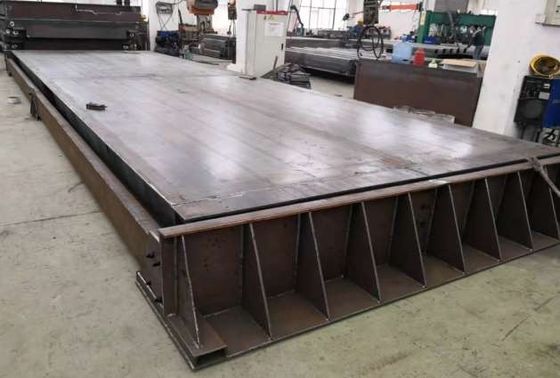 Digital Truck Scale Weighbridge 3*16m 100ton OIML III Accuracy 95% Relative Humidity
