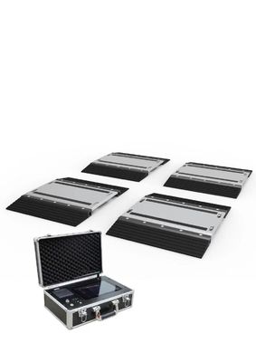 Highway Portable Truck Weighbridge Weight Scale with 2 Axle Pads and 220v Power Supply