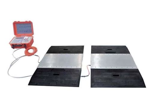 Highway Portable Truck Weighbridge Weight Scale with 2 Axle Pads and 220v Power Supply