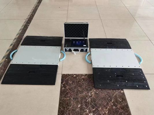 Highway Portable Truck Weighbridge Weight Scale with 2 Axle Pads and 220v Power Supply