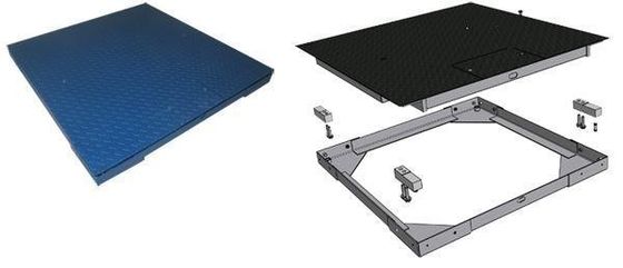 2T Digital Electronic Livestock Platform Weighing Floor Scale with Customized Support