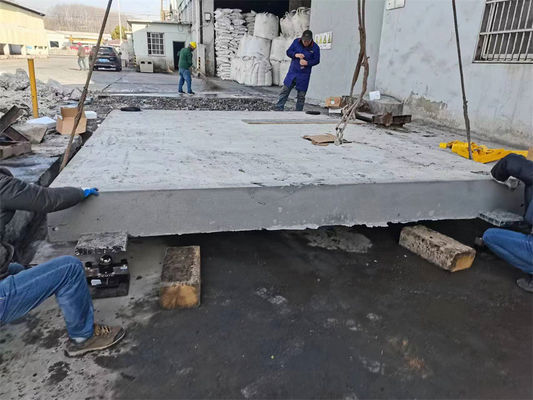 IP68 Level Protection Digital 120t Concrete Weighbridge for Customized Requirements
