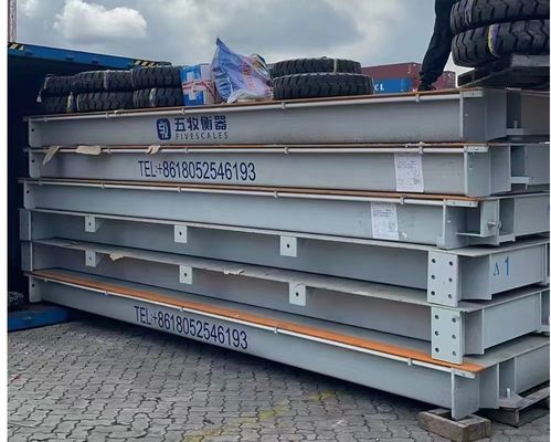 High Capacity 10-250T Truck Scale Weighbridge with 16m Heavy Duty Weighing Scale