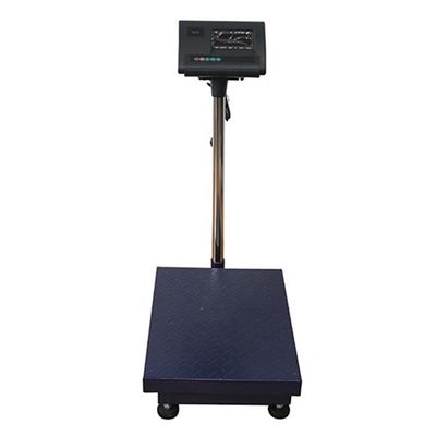 Portable Folding Electronic Scale with LCD Display and Battery/Plower Power Supply