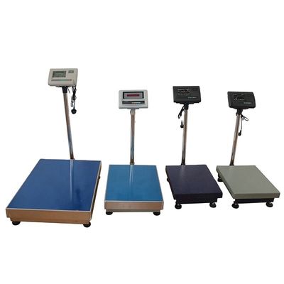 100kg 800kg 300kg Digital Platform Weighing Scale with Checkered Stainless Steel Plate