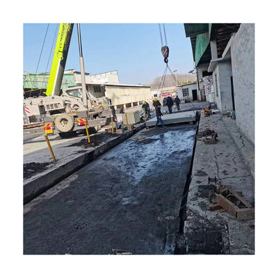 IP68 level Safety Overload 125%F.S Mobile Electronic Truck Scale Pitless Weighbridge
