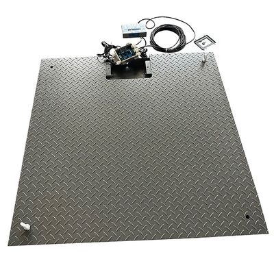 100-240V/50-60HZ Industrial Weighing Instrument Customized Size 1-10 Tons Floor Scale
