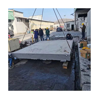 LED Display Type Weighbridge Platform for Heavy Duty Trucks 3 Meter to 4 Meter Width