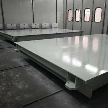 Customized Size 3.0 Ton Electronic Digital Platform Weighing Scale Floor Scale by Top