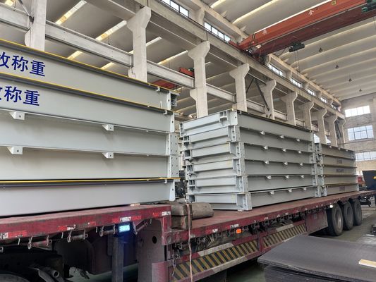 110/220v Mild Steel or Stainless Steel 100 Ton Truck Weight Scale Weigh Bridge Scale