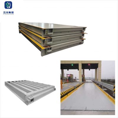 OIML III Accuracy 150 Ton 12mm Carbon Steel Industrial Heavy Duty Weighbridge Truck Scale