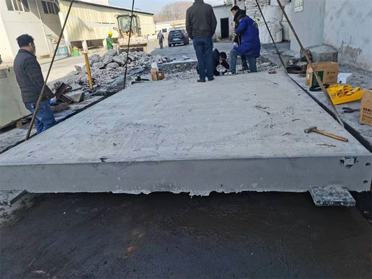 IP68 Level 100 Ton Electronic Industrial Concrete Weighbridge Truck Scale for Factories