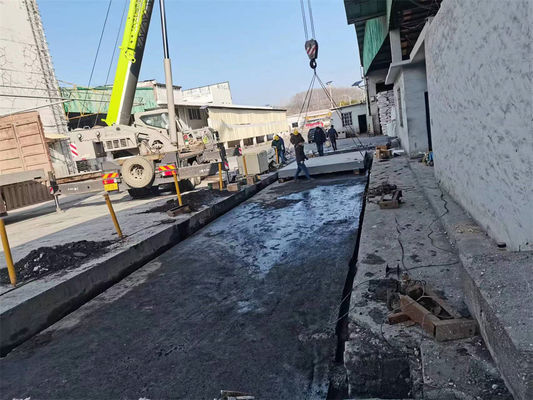 IP68 Level 100 Ton Electronic Industrial Concrete Weighbridge Truck Scale for Factories